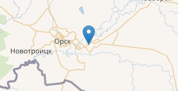 Térkép Orsk