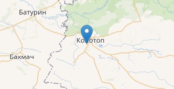 Карта Конотоп (Сумская обл.)