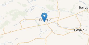 Mapa Borzna