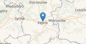 Mapa Kepno (kepinski,wielkopolskie)