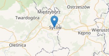 Mapa Sycow