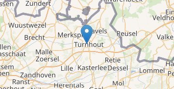 Mapa Turnhout