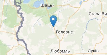 地図 Zhorany