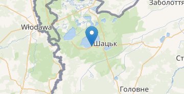 Térkép Svityaz (Volynska obl.)