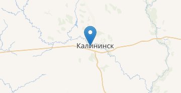 Mapa Kalininsk