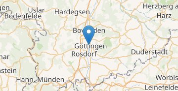 Карта Геттинген
