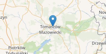 Harta Tomaszow Mazowiecki