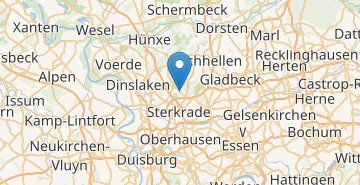 Map Oberhausen