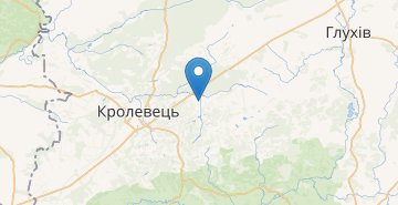 Карта Быстрик (Кролевецкий р-н)