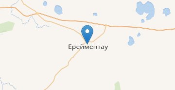 Zemljevid Ermentau