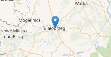 Mapa Bialobrzegi
