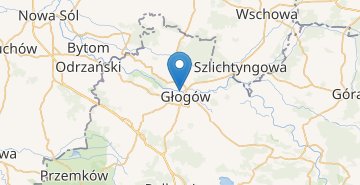 Карта Глогув