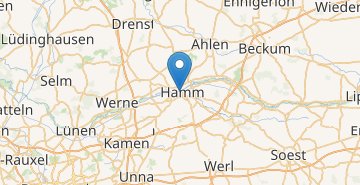 Mapa Hamm