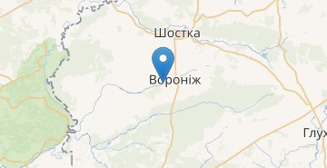 Mapa Voronizh (Sumska obl)