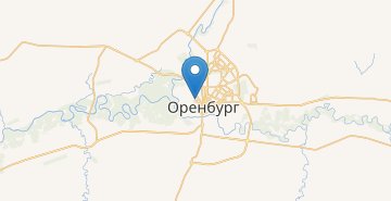 Map Orenburg