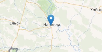 Mapa Narovlya