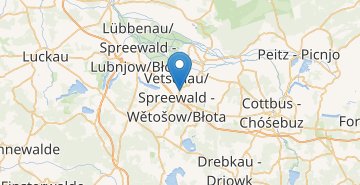 地图 Vetschau