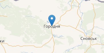 지도 Gorodnia