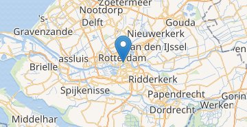 Мапа Роттердам