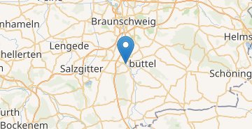 Térkép Wolfenbüttel