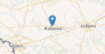 Map Zhabinka