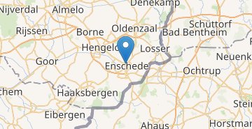 Mapa Enschede