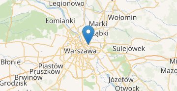 Карта Варшава