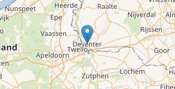 地図 Deventer