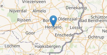 Žemėlapis Hengelo