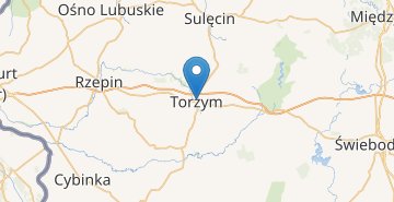 地图 Torzym