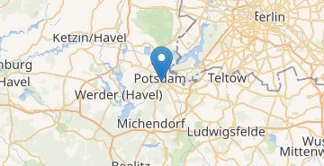 Mapa Potsdam