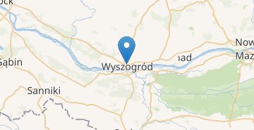 Map Wyszogród