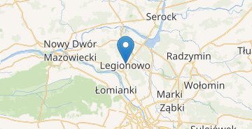 地図 Legionowo