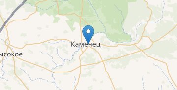 Mapa Kamyanets