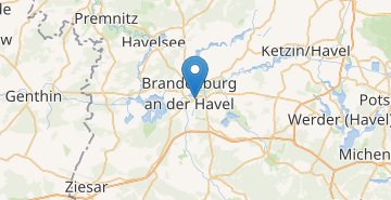 Kaart Brandenburg