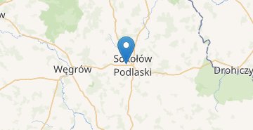 Mapa Sokolow Podlaski