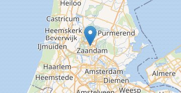 地图 Zaandam