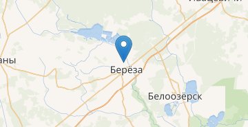 Mapa Bereza (Berezovskiy r-n)