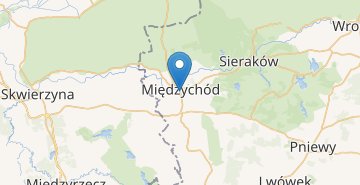 Mapa Mendzyhud