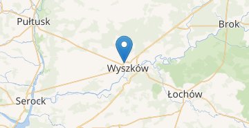 Mapa Wyszkow