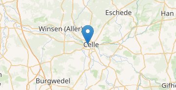 Mapa Celle