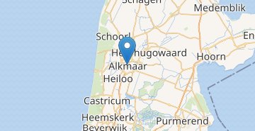 Zemljevid Alkmaar