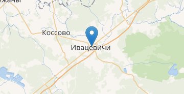 Mapa Ivatsevichy