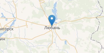 Map Lyuban (Lyubanskiy r-n)