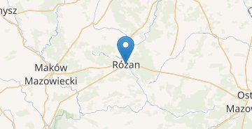 地图 Różan