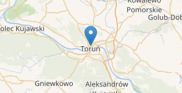 Мапа Торунь