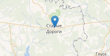 Žemėlapis Staryya Darohi