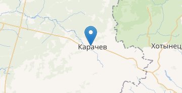Mapa Karachev