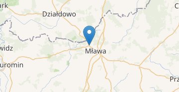 Mapa Mlawa