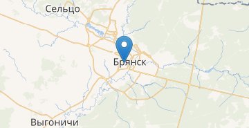 Mapa Bryansk